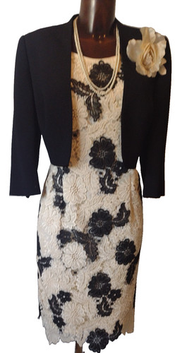 Jacques vert black cream - black,